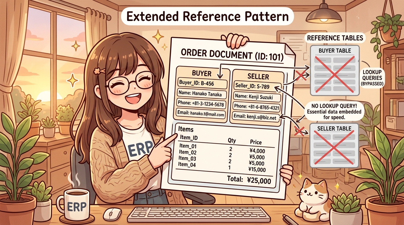 Extended Reference Pattern: 複製核心欄位避開 Lookup 查詢
