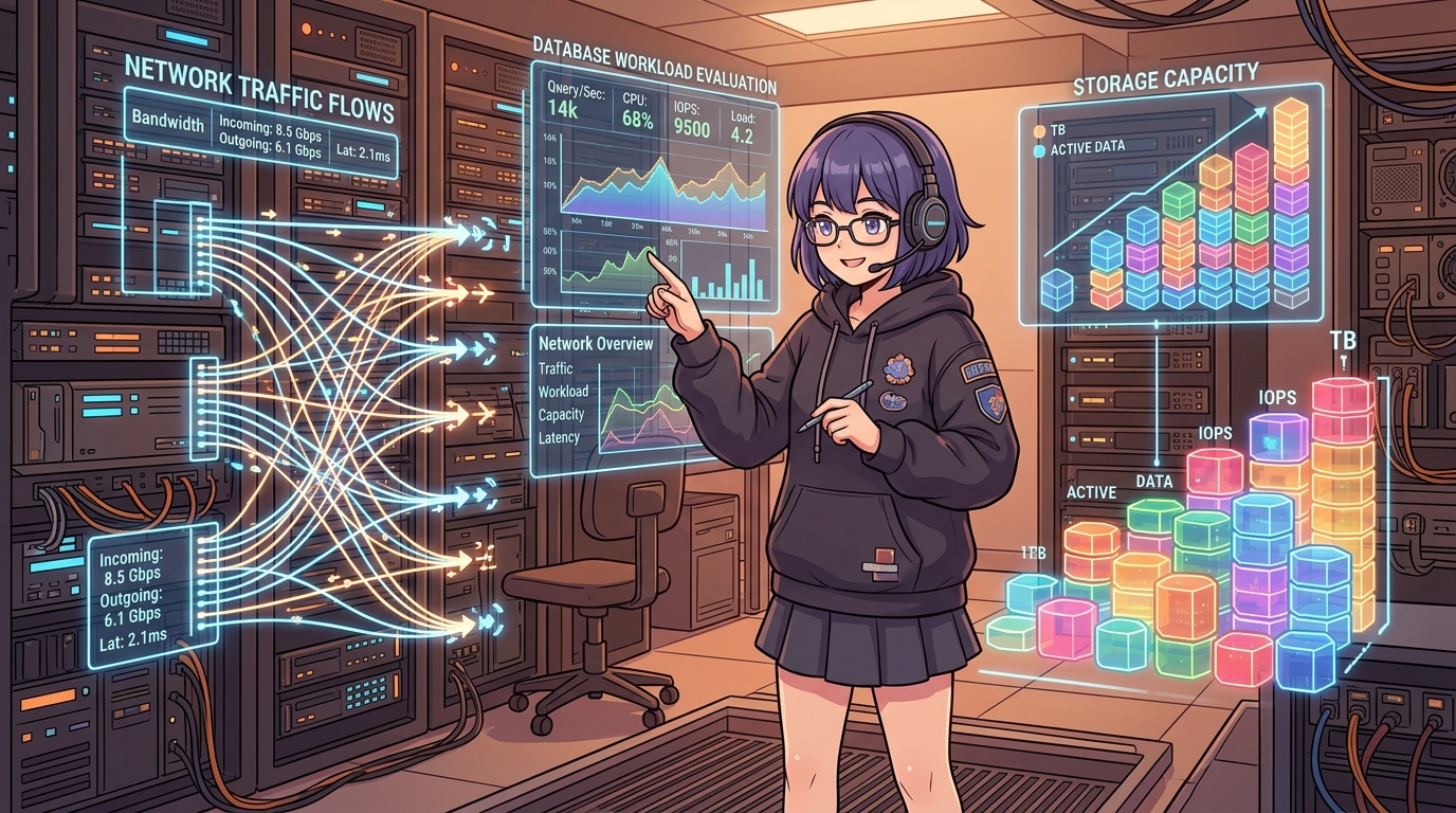 工作負載與流量評估